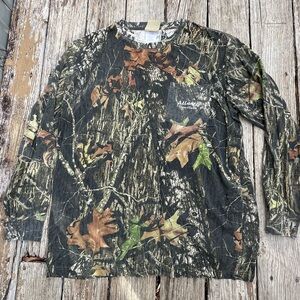 Russell Athletic Camouflage Leaf Print Shirt